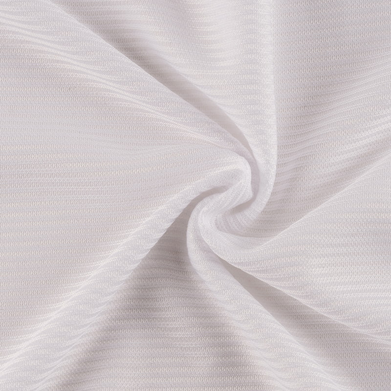 편평한 바닥 늑골이 있는 양면 메시 직물